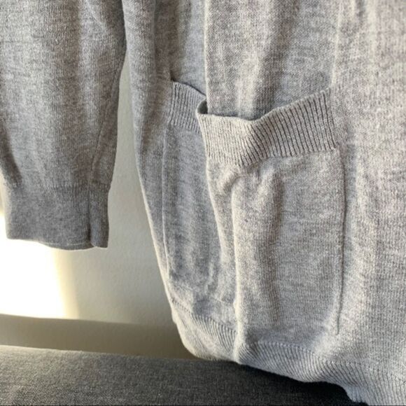 Chaps Relaxed Open Front Cardigan - Picture 4 of 6